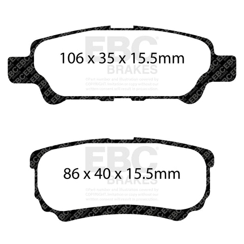 EBC Brakes Pad and Disc Kit (PD06KR218)