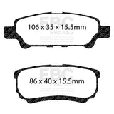 EBC Brakes Pad and Disc Kit (PDKR639) Image 2