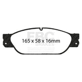 EBC Brakes Pad and Disc Kit (PDKF982) Image 4