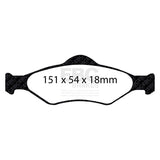 EBC Brakes Pad and Disc Kit (PDKF785) Image 2