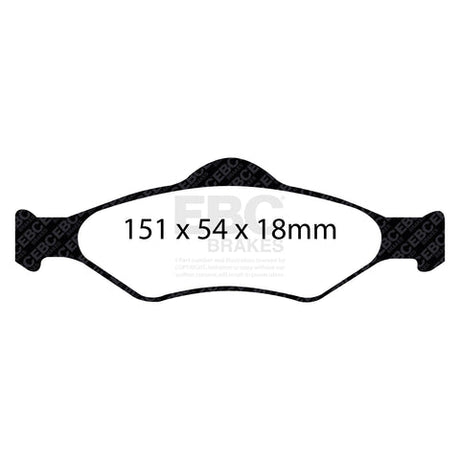 EBC Brakes Pad and Disc Kit (PDKF785) Image 2