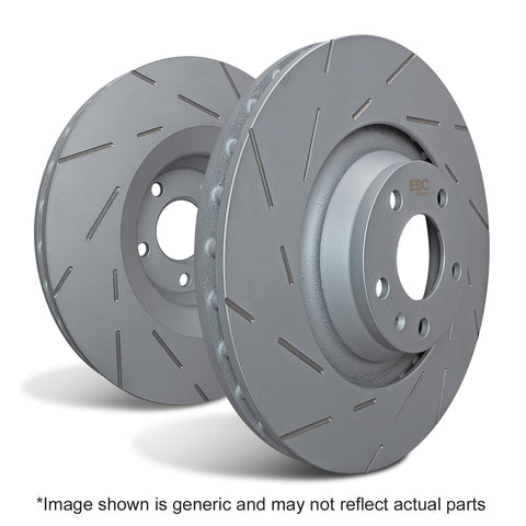 EBC USR Series Fine Slotted Discs (Pair) (USR2150) Image 1