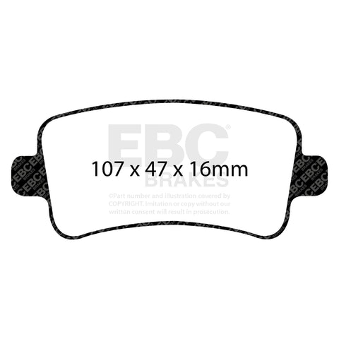 EBC Brakes Pad  and  Disc Kit (PD01KR210)