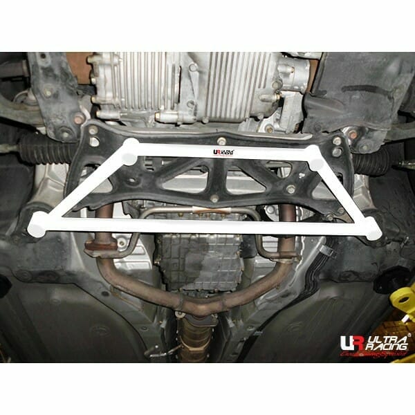 Ultra Racing 4-Point Front Lower Brace for Acura RL KA-9