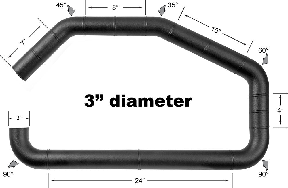 Airaid Universal Intake Tube (100-300)