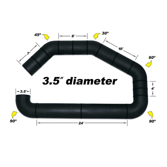Airaid Universal Intake Tube (100-350)