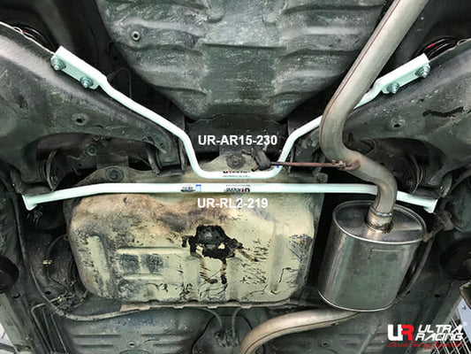 Ultra Racing 2-Point Rear Lower Bar for Perodua Kancil 94-09