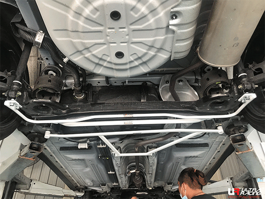 Ultra Racing 2-Point Rear Lower Bar for Nissan Almera N18 19+