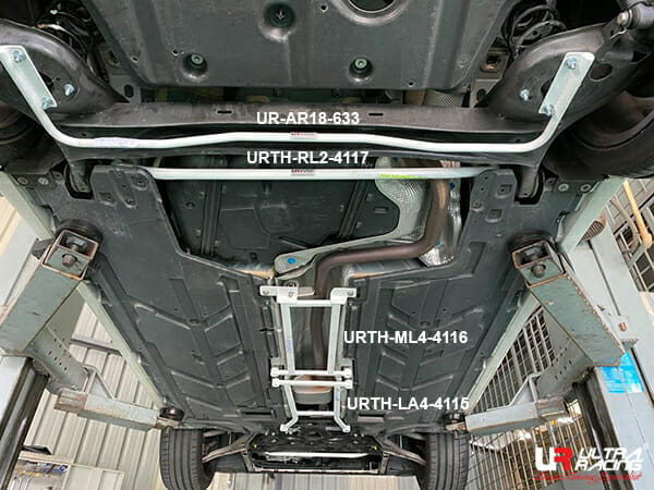 Ultra Racing Rear Sway Bar 18mm for Mercedes-AMG A200 V177