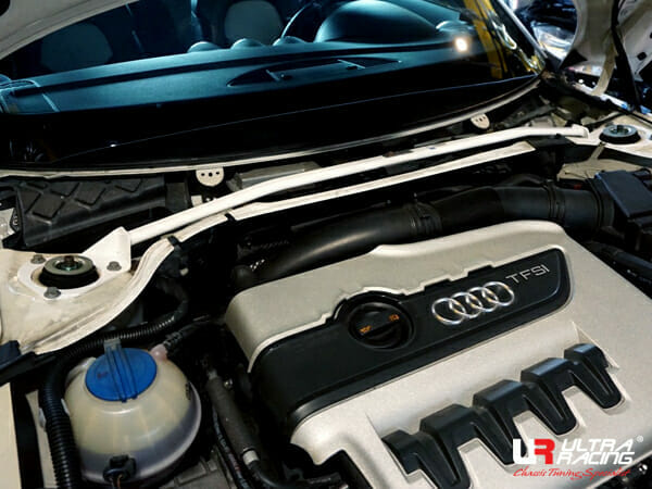 Ultra Racing 2-Point Front Upper Strut Bar for Audi TT/TTS MK2 2.0 TFS