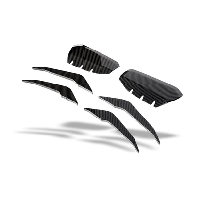 Revozport Carbon Fibre Front Bumper Canards for Audi RS3 8Y