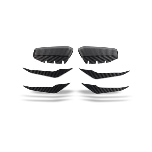 Revozport Carbon Fibre Front Bumper Canards for Audi RS3 8Y