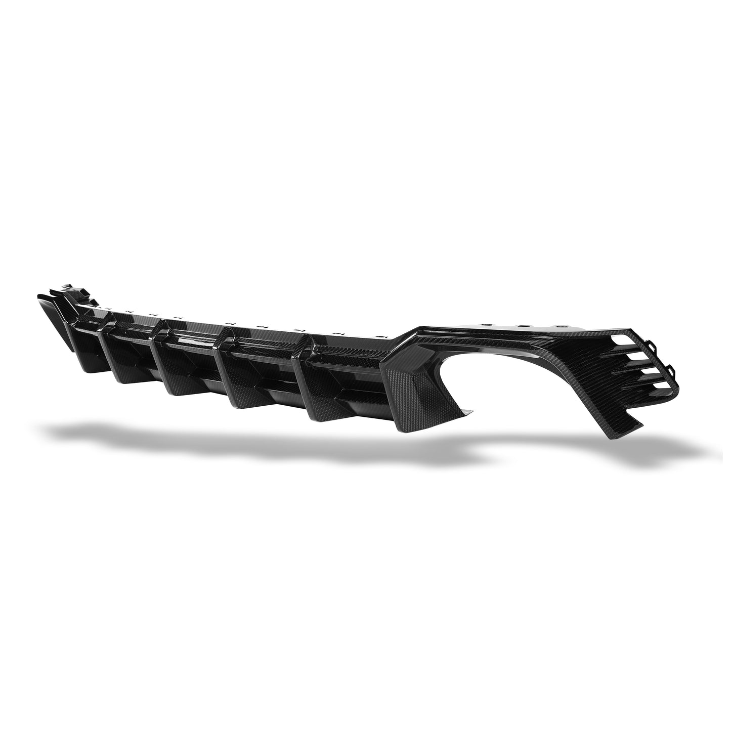 Revozport Carbon Fibre Rear Diffuser for Audi RS4 B9.5 Facelift