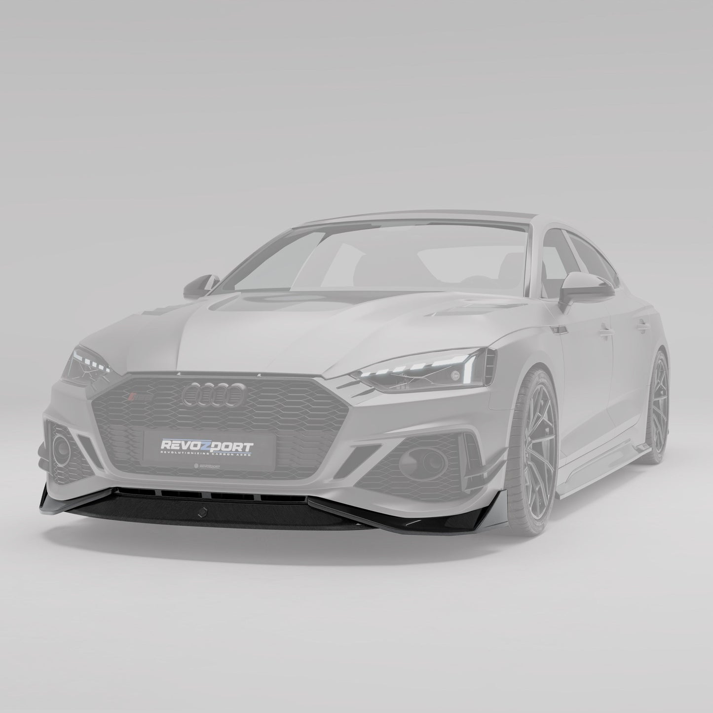Revozport Audi RS5 B9.5 Carbon Fibre Front Lip