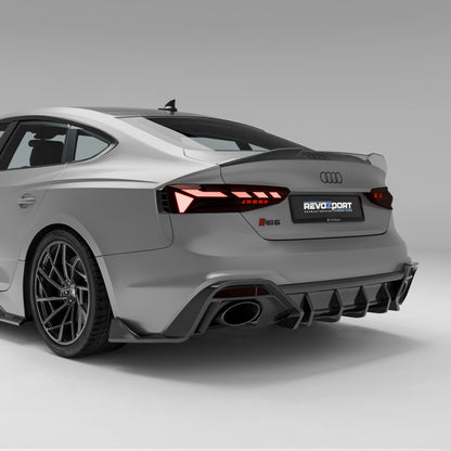 Revozport Audi RS5 B9.5 Carbon Fibre Rear Diffuser