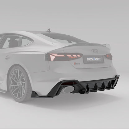 Revozport Audi RS5 B9.5 Carbon Fibre Rear Diffuser