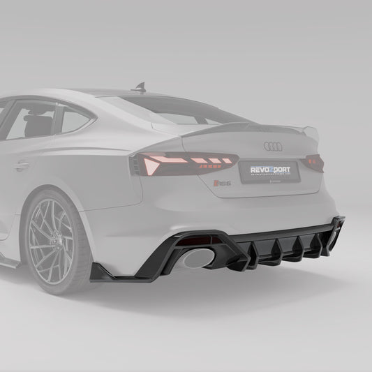 Revozport Audi RS5 B9.5 Carbon Fibre Rear Diffuser