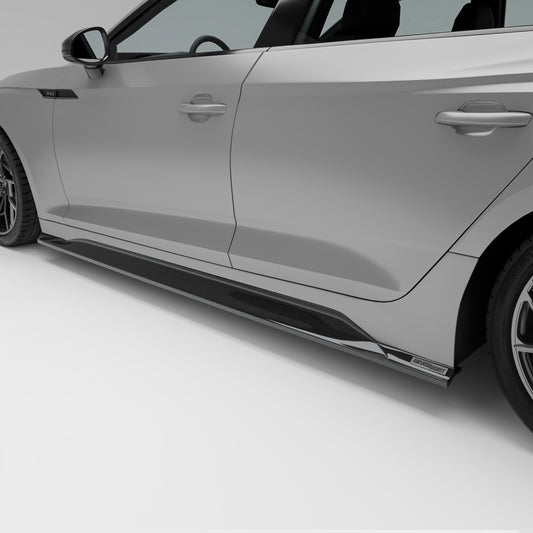 Revozport Audi RS5 B9.5 Carbon Fibre Side Skirts