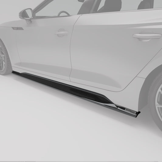Revozport Audi RS5 B9.5 Carbon Fibre Side Skirts
