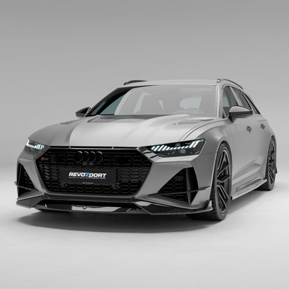 Revozport Audi RS6 C8 Carbon Fibre Front Lip