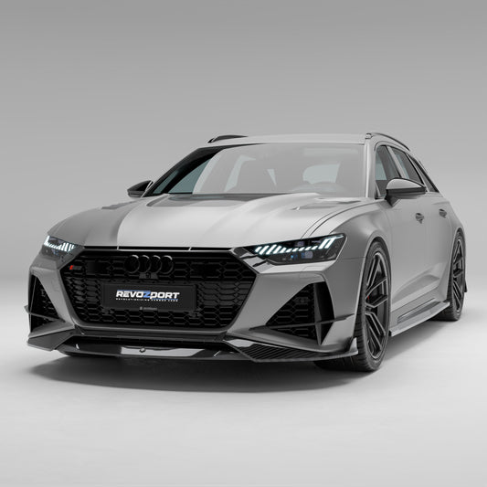 Revozport Audi RS6 C8 Carbon Fibre Front Lip