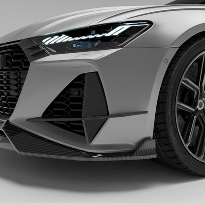 Revozport Audi RS6 C8 Carbon Fibre Canards