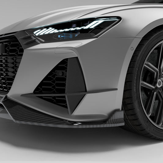 Revozport Audi RS6 C8 Carbon Fibre Canards