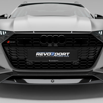 Revozport Audi RS6 C8 Carbon Fibre Front Grille