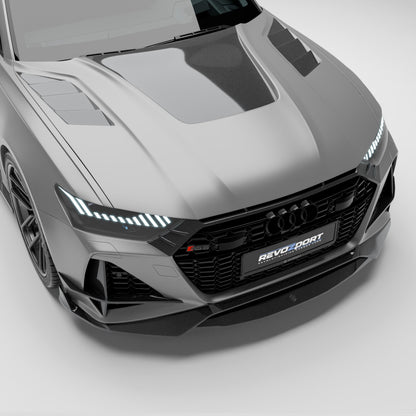 Revozport Audi RS6 C8 Carbon Fibre Hood