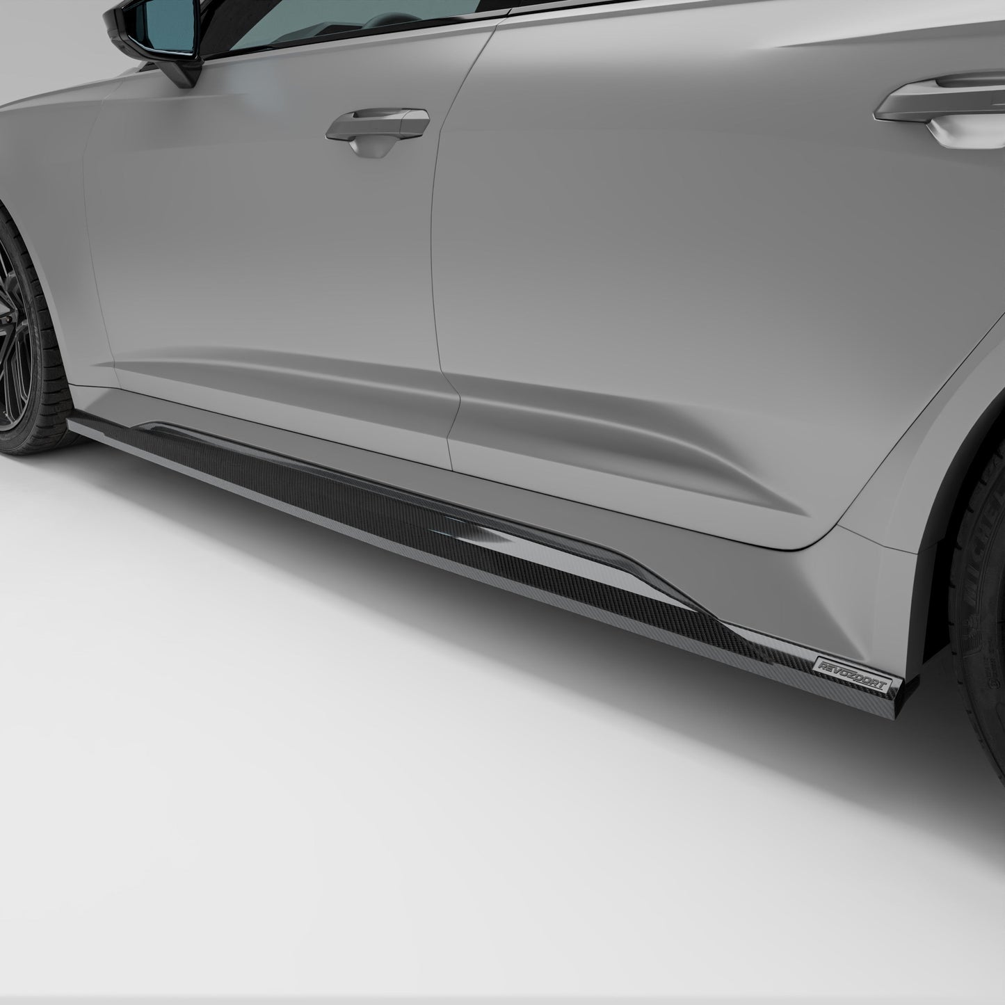 Revozport Audi RS6 C8 Carbon Fibre Side Skirts