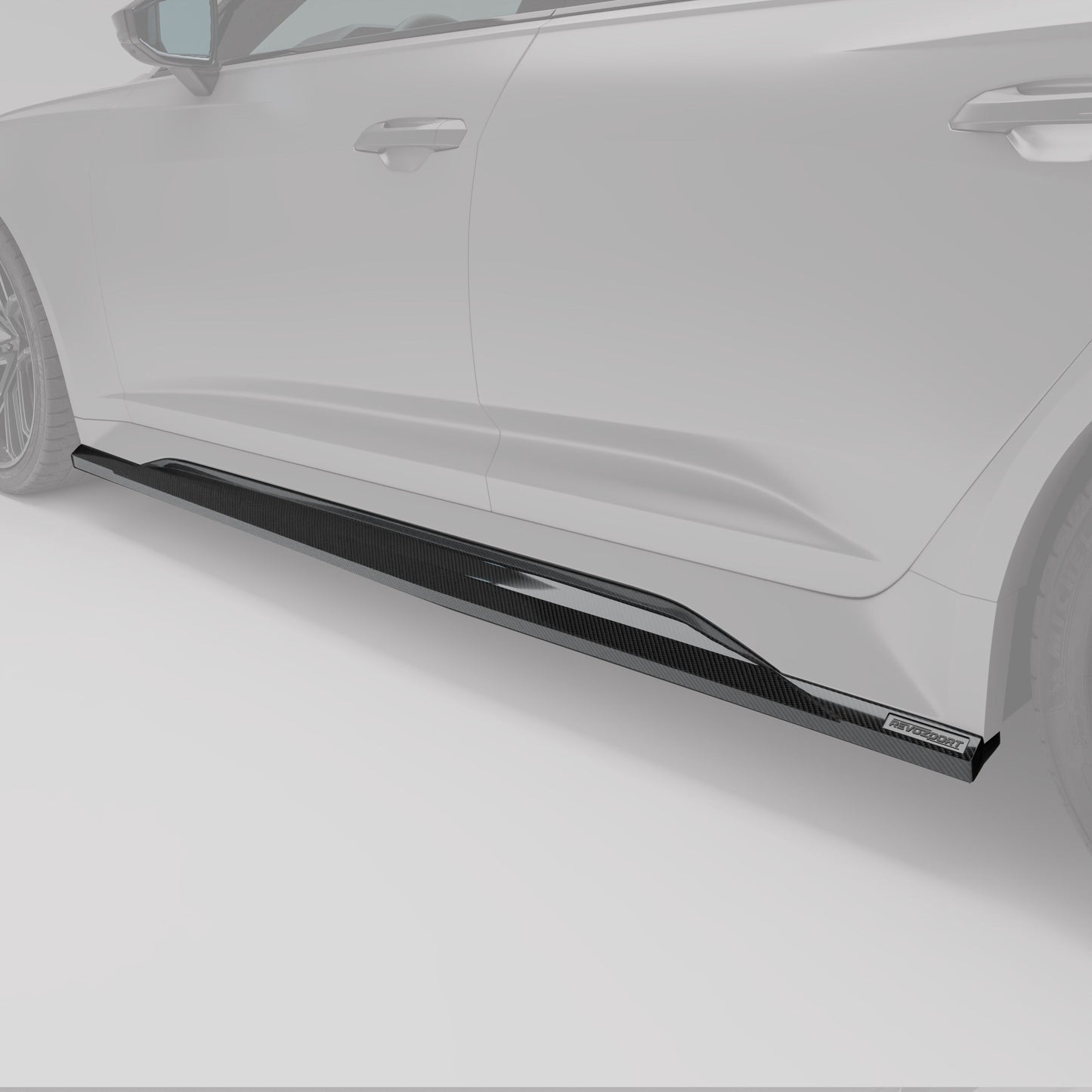 Revozport Audi RS6 C8 Carbon Fibre Side Skirts