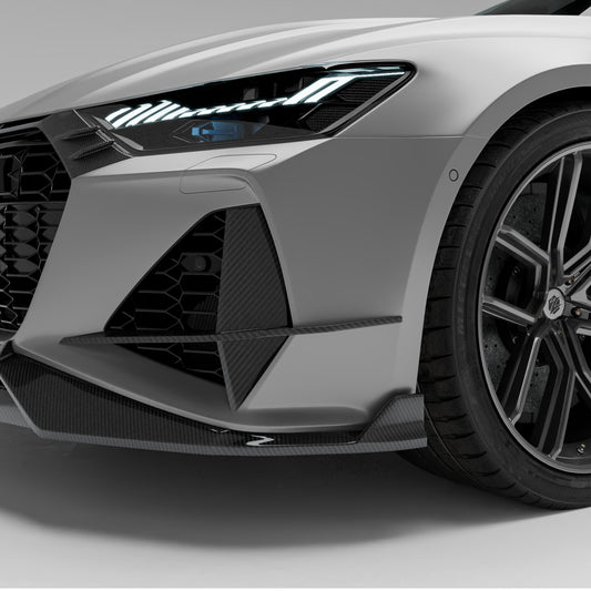 Revozport Carbon Fibre Canards for Audi RS7 C8