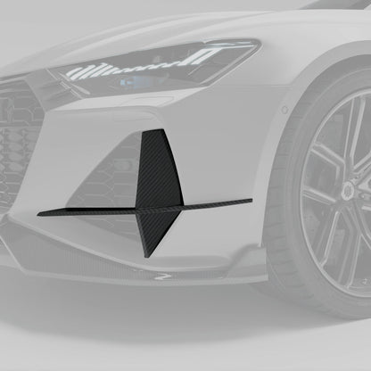 Revozport Carbon Fibre Canards for Audi RS7 C8