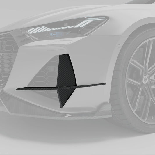 Revozport Carbon Fibre Canards for Audi RS7 C8