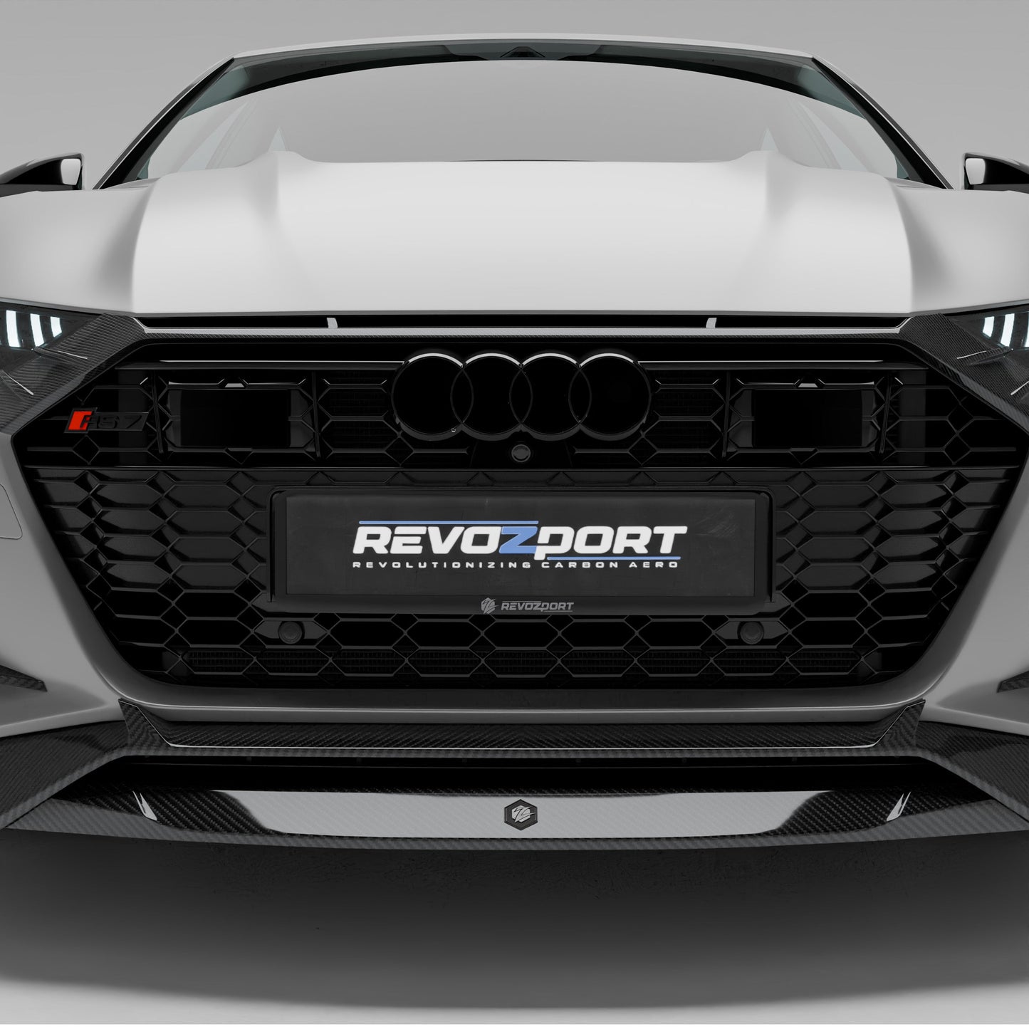 Revozport Carbon Fibre Front Grill for Audi RS7 C8
