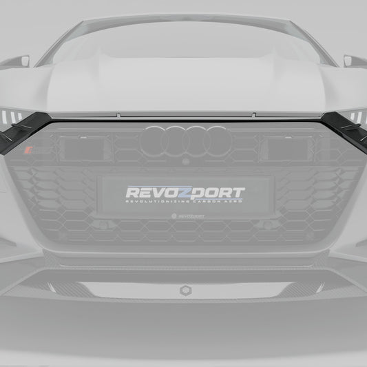 Revozport Carbon Fibre Front Grill for Audi RS7 C8