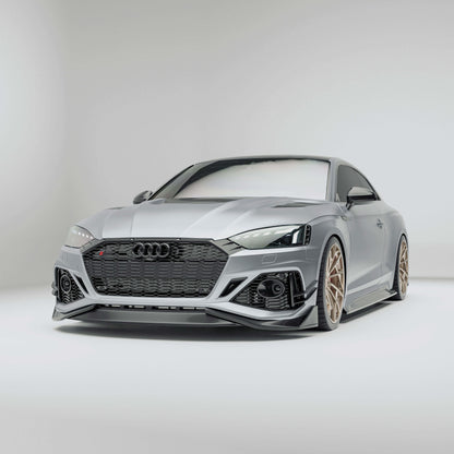 Revozport Carbon Fiber Front Lip for Audi RS5 B9.5 Coupe