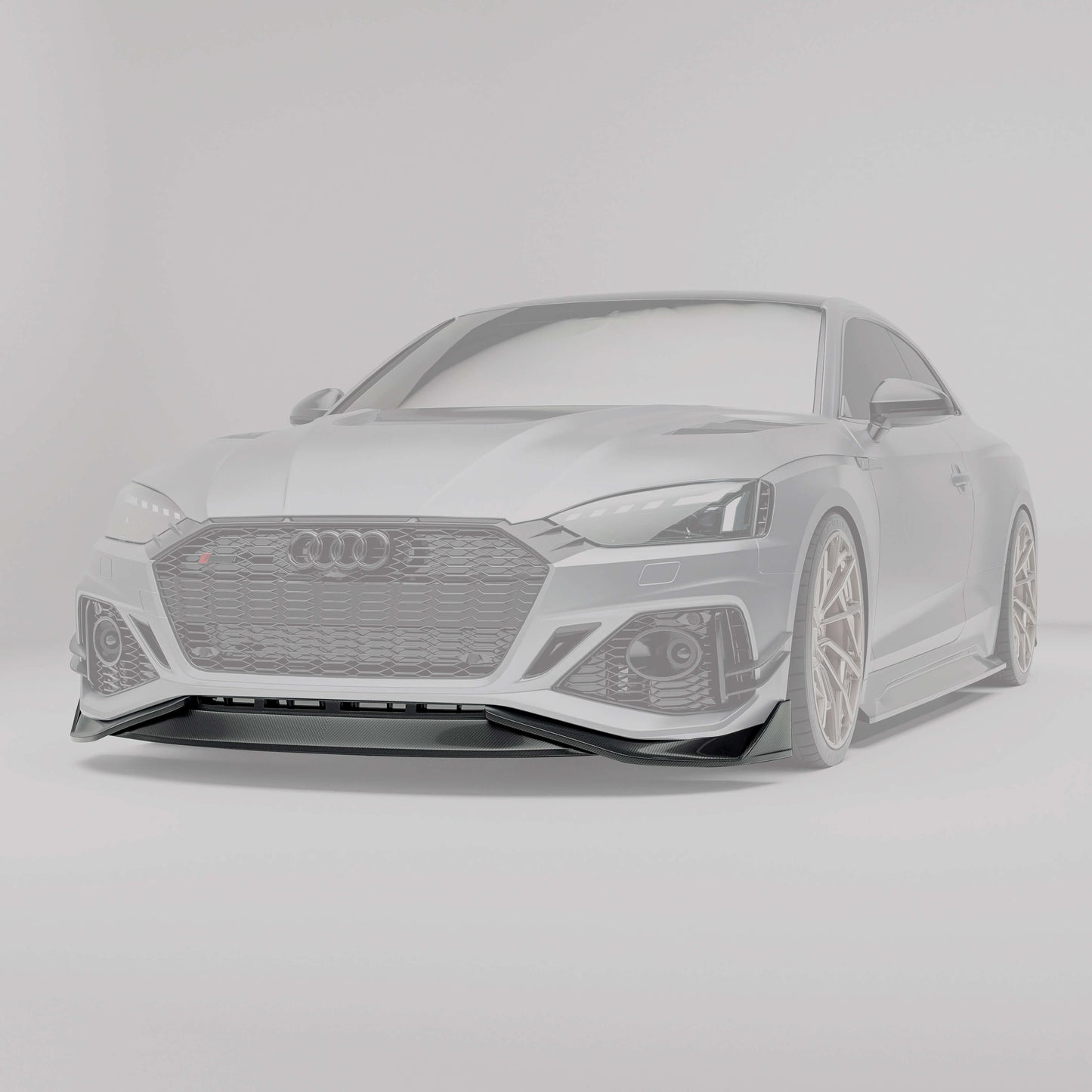 Revozport Carbon Fiber Front Lip for Audi RS5 B9.5 Coupe