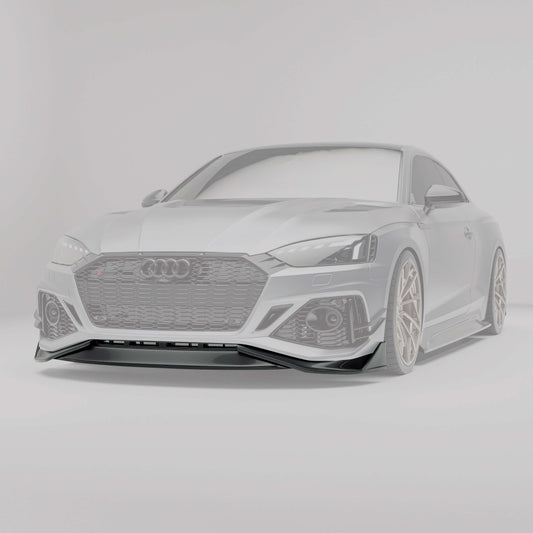 Revozport Carbon Fiber Front Lip for Audi RS5 B9.5 Coupe