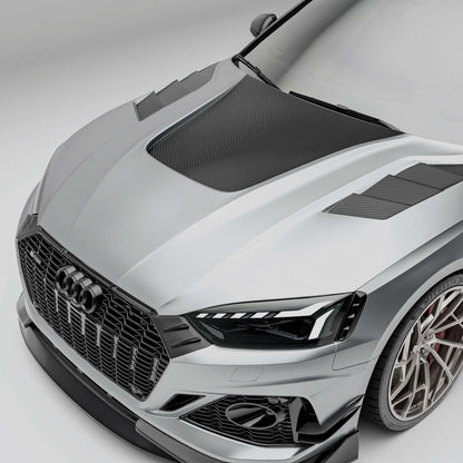 Revozport Carbon Fiber Bonnet for Audi RS5 B9.5 Coupe