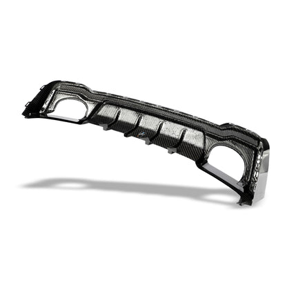 Revozport Audi RS6 C8 Carbon Fiber Rear Diffuser