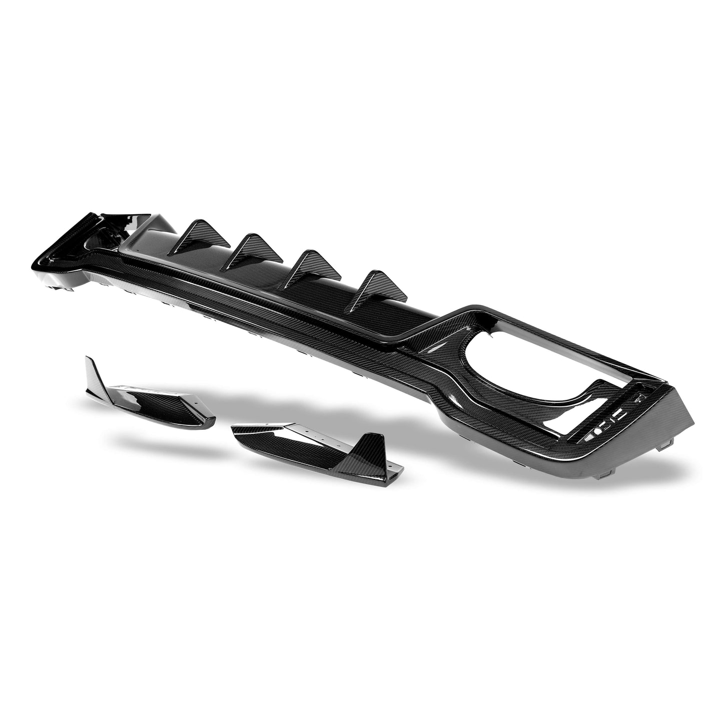 Revozport Audi RS6 C8 Carbon Fiber Rear Diffuser