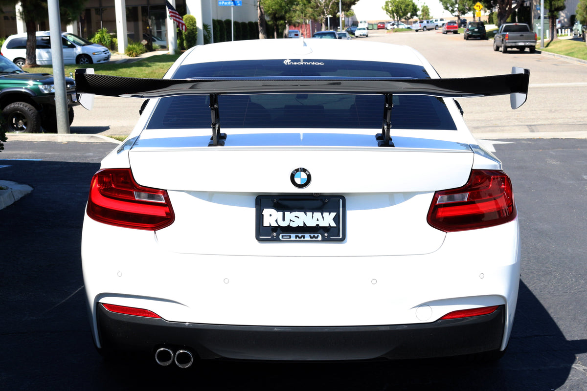 APR GTC-200 Adjustable Carbon Fibre Wing for BMW 2 Series F22 Coupe 2014-2021 - image 2