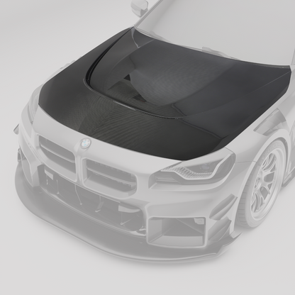 Revozport Carbon Fiber Hood (Aero) for BMW M2 G87