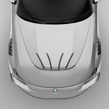 Revozport BMW M2 G87 Carbon Fiber Hood Strakes