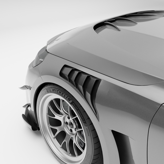 Revozport BMW M2 G87 Carbon Fiber Hybrid Front Fenders