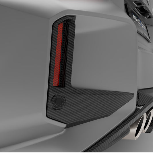 Revozport BMW M2 G87 Carbon Fibre Rear Canards