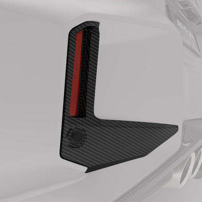 Revozport BMW M2 G87 Carbon Fibre Rear Canards