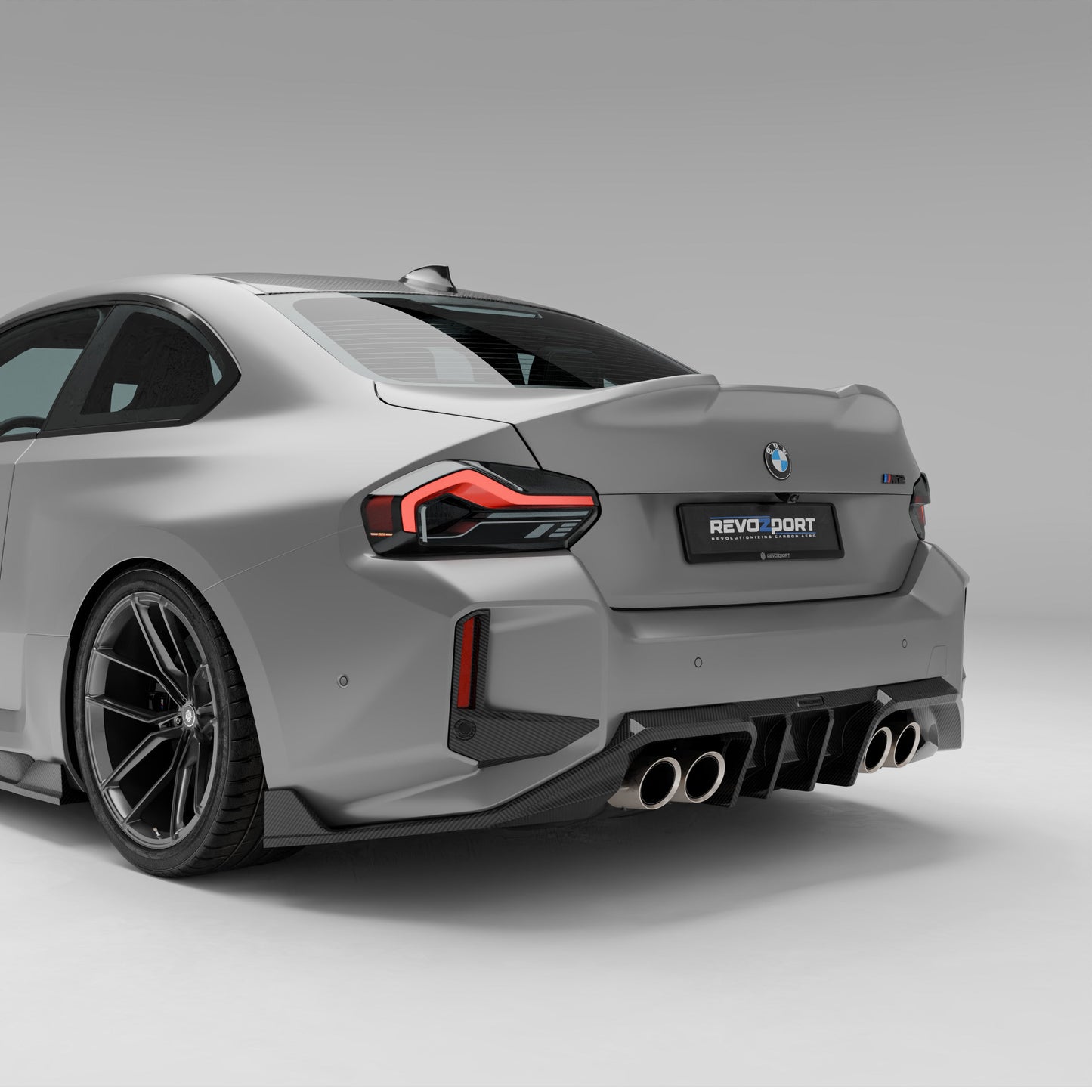 Revozport BMW M2 G87 Carbon Fibre Rear Diffuser