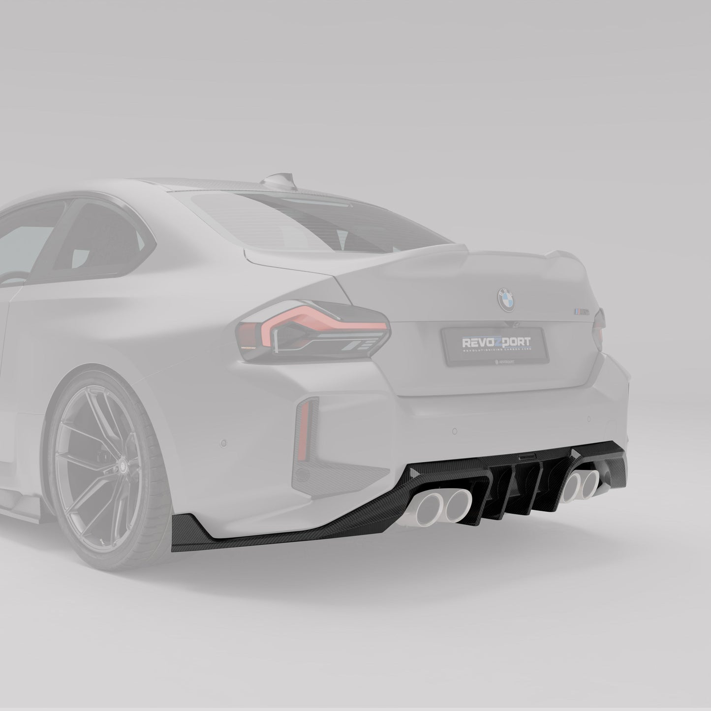 Revozport BMW M2 G87 Carbon Fibre Rear Diffuser
